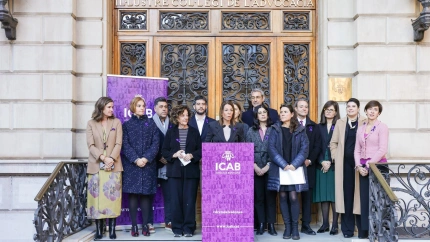 Acto del ICAB con motivo del 25N