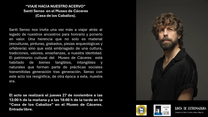 Cartel de la Actividad de Santi Senso