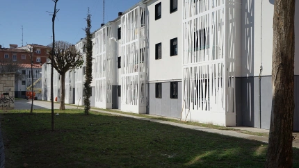 Imagen del 29 de octubre tras una rehabilitación anterior del barrio en Pajarillos