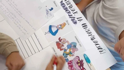 Un proyecto europeo con Alicia en el País de las Maravillas