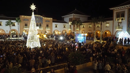 Alumbrado de Palos de la Frontera en 2024