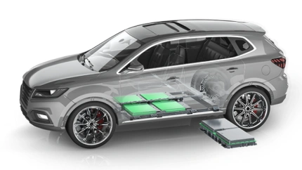 Coche eléctrico con batería de CATL