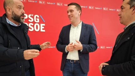 Alejandro García, Aitor Bouza y Sergio Saavedra