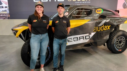Laia San y su copiloto Mauricio Gerini optimistas con el Ebro Audax
