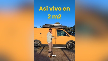 José Antonio y su furgoneta camperizada