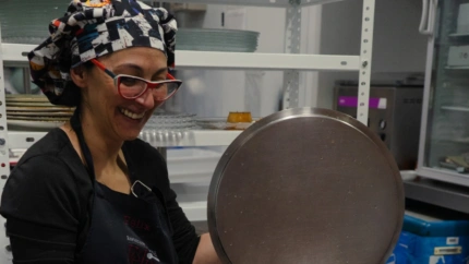 Llanos Santiago, la cocinera del restaurante Casa Félix