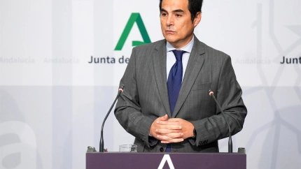 El consejero de Justicia, Administración Local y Función Pública de la Junta de Andalucía, José Antonio Nieto