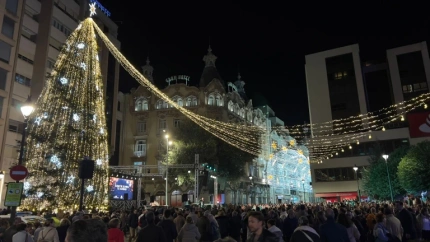 Encendido de luces 2024 por Mariano Giménez