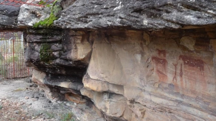 Pinturas rupestres Villar del Humo