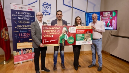 La Diputación de Valladolid y FECOSVA presentan las campañas: “Esta Navidad, comprar en tu comercio vecino tiene premio” y el X Concurso de Escaparates y Fotografía de Navidad “Pueblos de Valladolid”