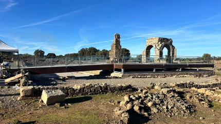Yacimiento romano de Cáparra en Cáceres
