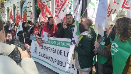 Manifiesto leído por la Junta de Personal Docente no Universitario de Palencia y Comité de Empresa de Educación