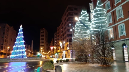 Luces de Navidad en Logroño
