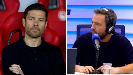 Xabi Alonso y Nacho Peña