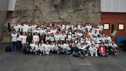 Alumnado participante en la novena edición del QUÉDATE, programa de captación y desarrollo de talento