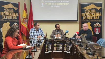 Imagen de la presentación de la Semana de la Montaña de Guadarra