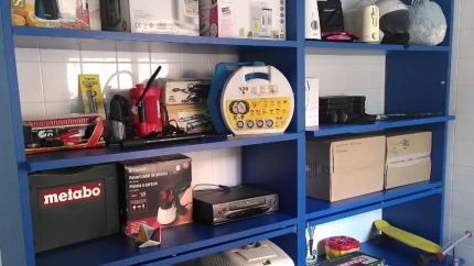 La biblioteca de cosas, foto de su Instagram