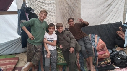 Los hijos de Khaled en Gaza