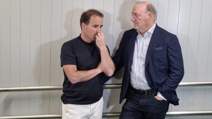 Andy Kohlberg junto a Jagoba Arrasate