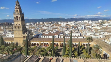 Vista del casco histórico de Córdoba desde la Mezquita-Catedral.