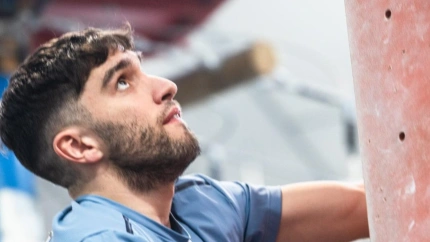 Guillermo Pelegrín, escalador ciego