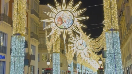 Así encendió la Navidad COPE Málaga en una abarrotada calle Larios