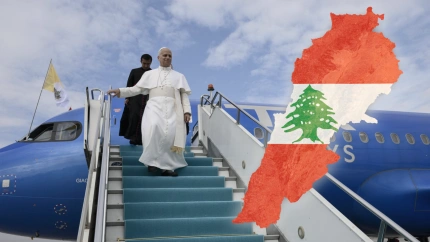 El Papa aterriza en Beirut