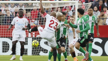 Imagen del Sevilla-Betis