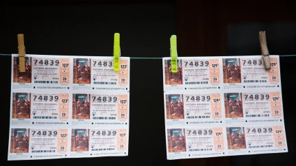 D6Y33G Loteria Nacional, National Lottery tickets on sale in Spain