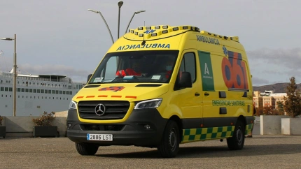 Ambulancia del Centro de Emergencias Sanitarias 061