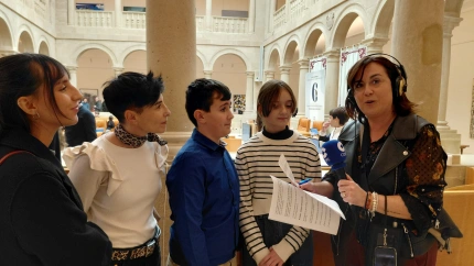 La Constitución cobra vida en el Parlamento riojano con la voz de 324 escolares