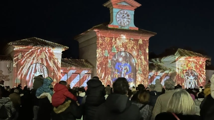 Archivo. Videomaping Reyes Magos 2025