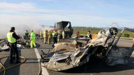 Noviembre acaba con 12 muertos en accidentes de tráfico en las carreteras interurbanas, uno más que en 2024