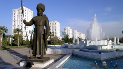 Turkmenistán, un país hermético y desconocido para muchos que nació de las cenizas de la Unión Soviética.