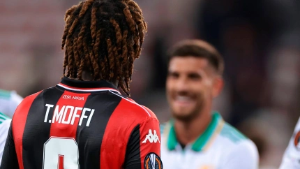 Terem Moffi, jugador del Niza