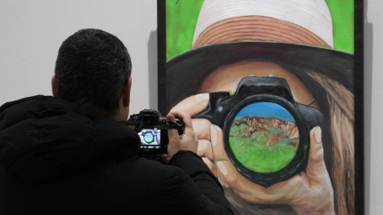 El arte ‘salva’ a Las Médulas (León): una exposición recuerda su belleza tras el fuego