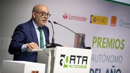 El presidente de ATA, Lorenzo Amor