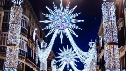 Luces de Navidad en Málaga