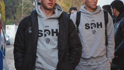 Imagen del Huesca a tierras gallegas