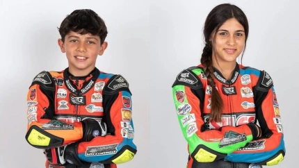 Juan y Ángela Puertas, pilotos de La Herradura