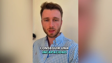 Víctor Arpa, abogado, en el vídeo