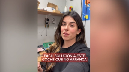 Irati Etxandi, mecánica, en el vídeo
