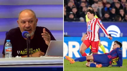 Pedro Martín y la falta a Giuliano Simeone