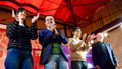 Ibarra ha acompañado a Gallardo en un acto en Villafranca de los Barros