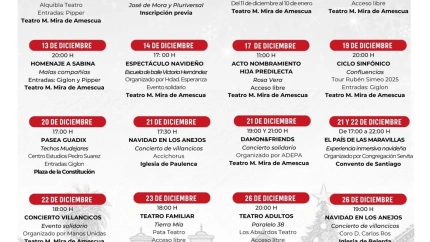 Programación navideña