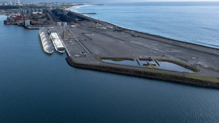 La nueva terminal energética de Port Kembla, situada en el estado australiano de Nueva Gales del Sur