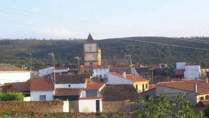 Vista de la localidad cacereña de Serrejón