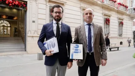 Presidente de la Diputación, José A. García