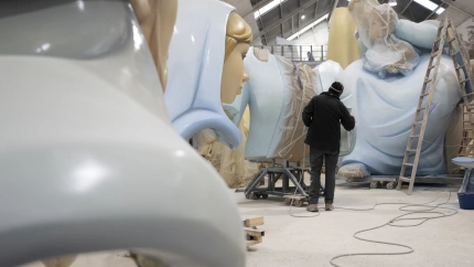 El Belén gigante se instalará en la plaza de Las Aulas de Castellón de la Plana