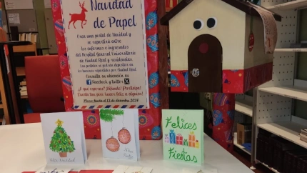 Postales de la iniciativa "Navidad de Papel"